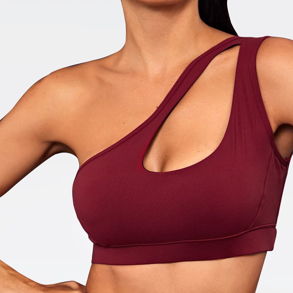One-shoulder Sports Bra