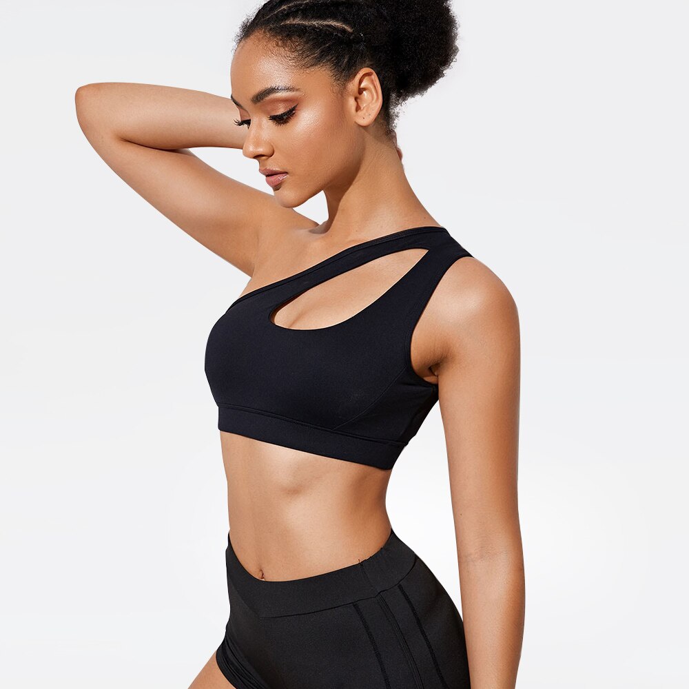 One-shoulder Sports Bra